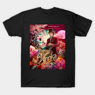 Wonka Movie 2023 Timothee Chalamet Willy Wonka T-Shirt